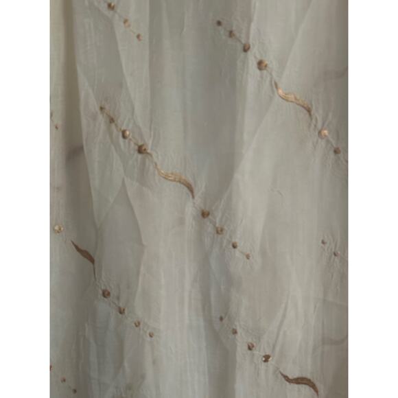 GUC Pronti Collection Men's Cream Color Casual Button Down Shirt Size XL - Picture 4 of 7